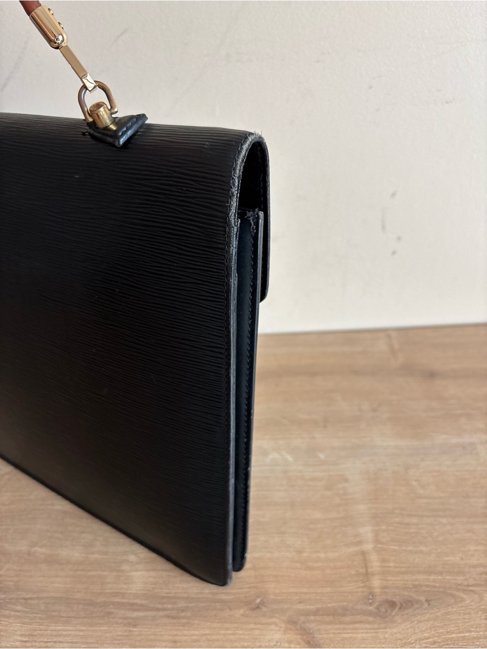 Authebtic Louis Vuitton black tote briefcase - Picture 8 of 11
